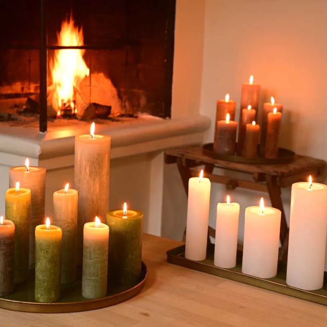 Pillar candles